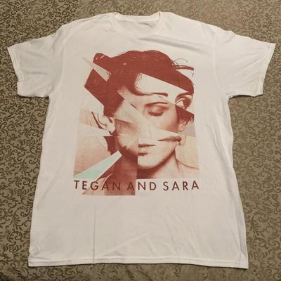 Футболка K667 с логотипом группы Tegan and Sara, подарок для фанатов, размеры от S до 5XL