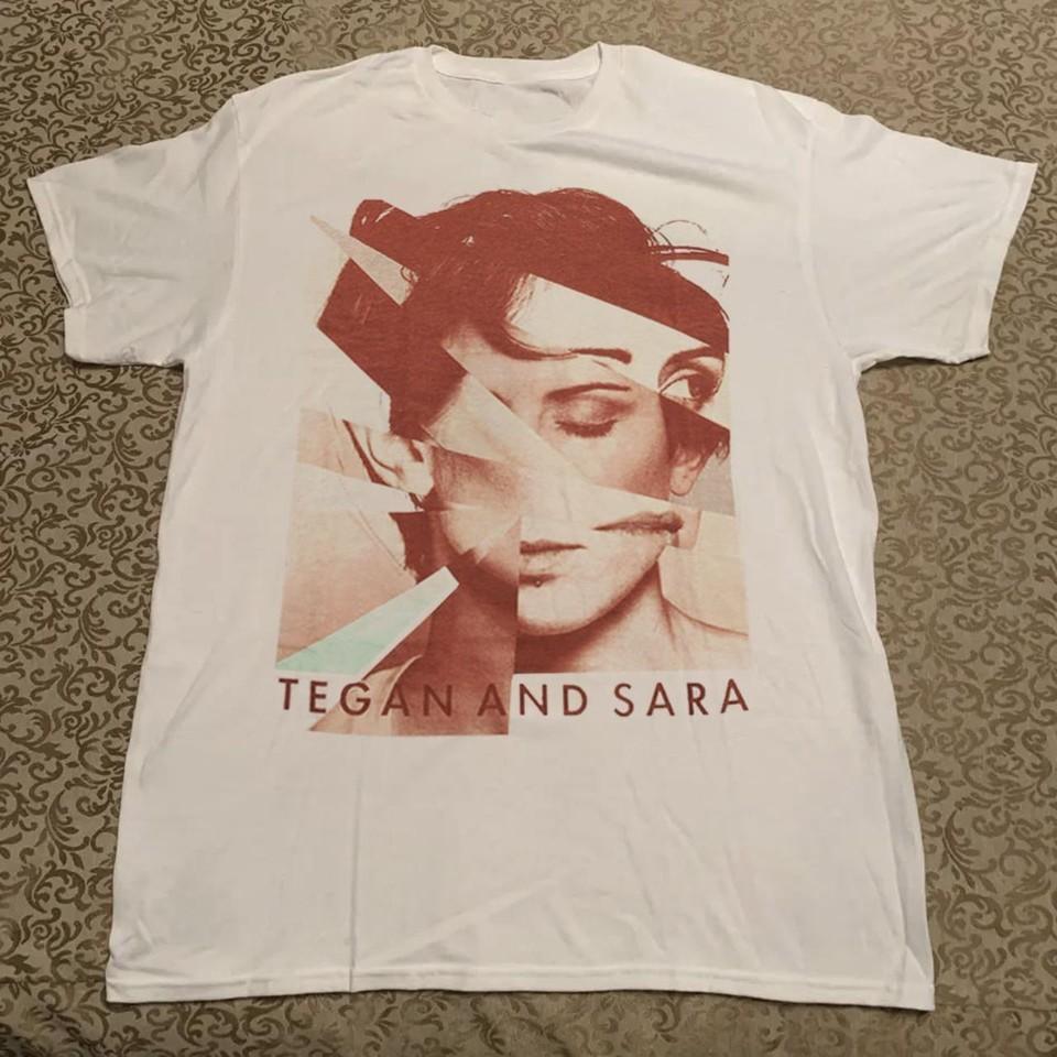 Футболка K667 с логотипом группы Tegan and Sara, подарок для фанатов, размеры от S до 5XL