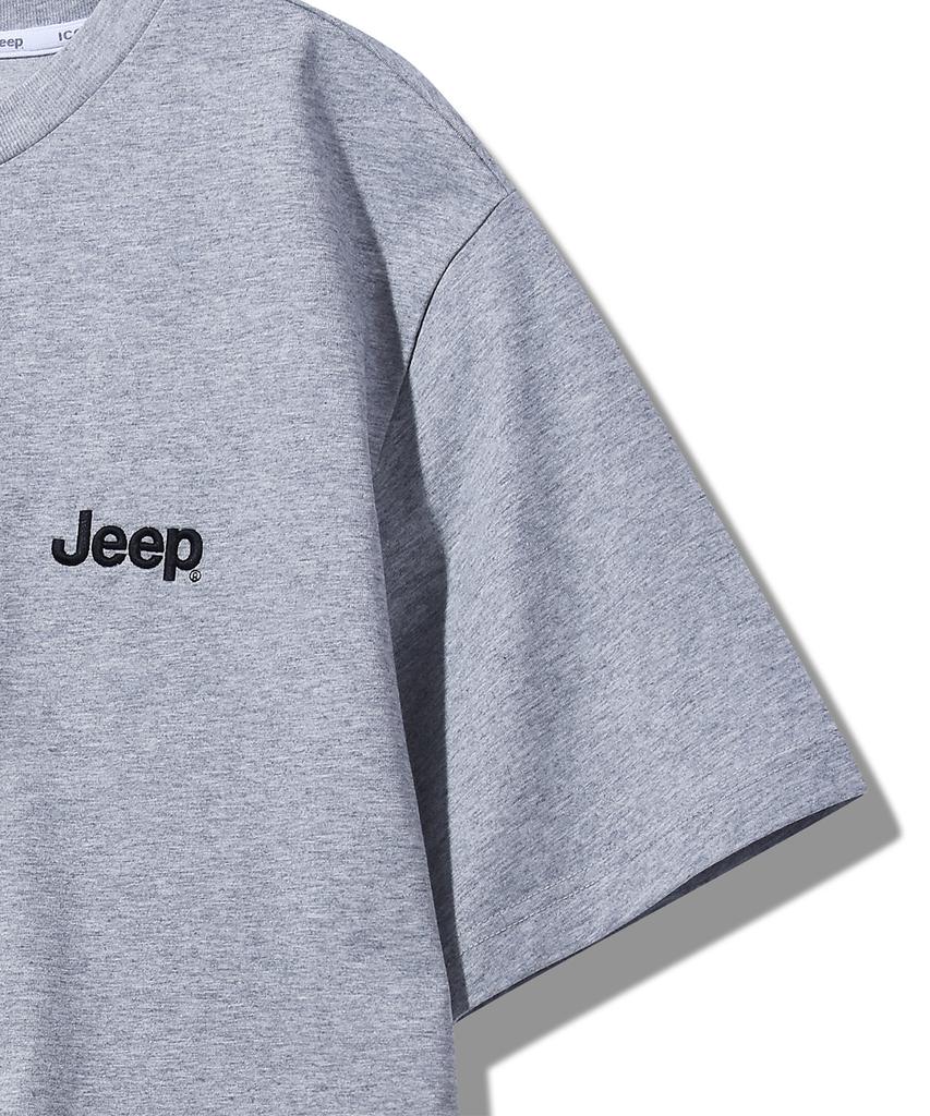 JEEP [230G] Футболка с коротким рукавом и графическим изображением M-логотипа (Jq5Tsu174Mg)