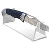1pcs Acrylic Knife Display Stand Clear Holder Mini Easels For Coin Photos Medals Stones Cards Display Show Home Decoration