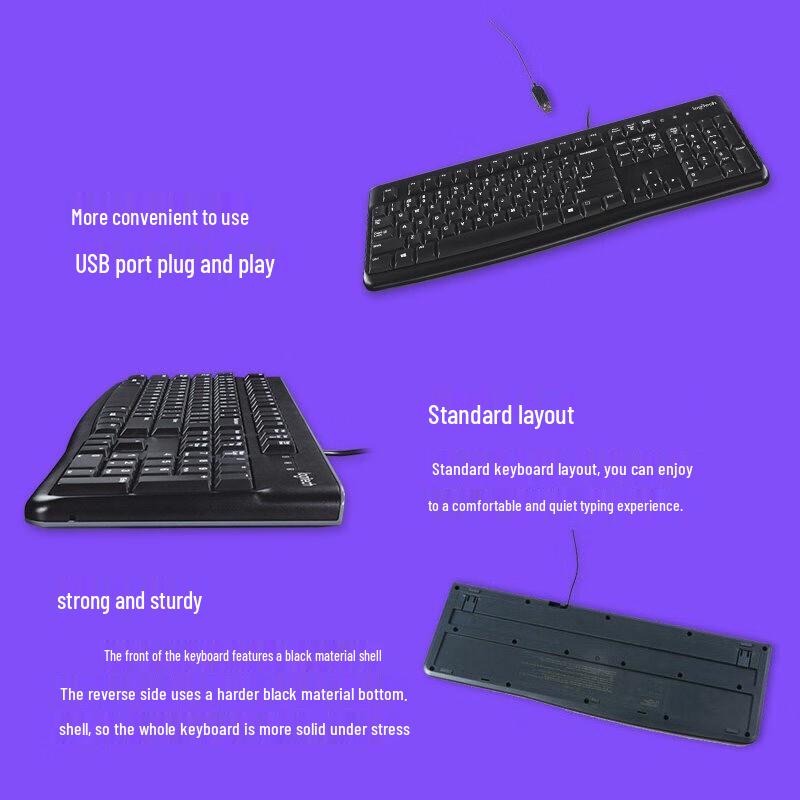 Проводная клавиатура Logitech K120