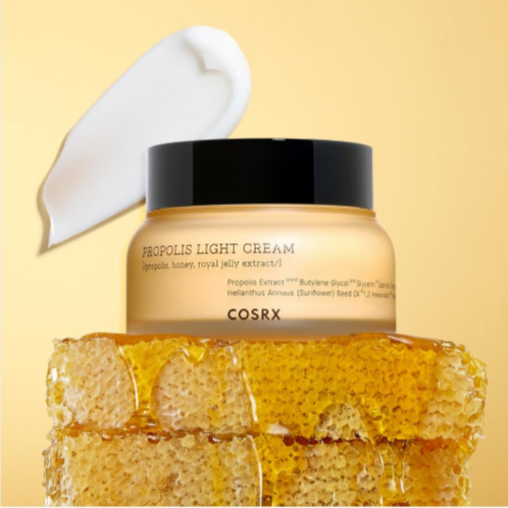 COSRX Full Fit Propolis Light Cream 65ml – Lightweight Honey Glow Moisturizer