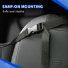 Car Handbag Holder Between Seat Hanging Tissue Box For BYD Shark 6 Map Organizer Multifunctional Leather Seat Middle Storage Bag