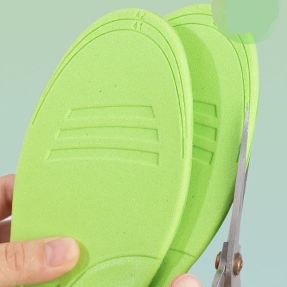 1/3 пары мягких стельок из пены с эффектом памяти для обуви для мужчин и женщин, дезодорант, впитывание пота, массаж, спортивные стельки, подошва для обуви для ног, бег