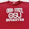Винтажная футболка 90-х OHIO STATE BUCKEYES РАЗМЕР L/XL университет osu ncaa мягкая
