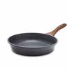 SENSARTE 28cm Frying Pan, Lightweight, Induction & Gas Compatible, Marble Coat, Non-Stick, Non-Toxic, Easy To Clean, Gray, High Heat Efficiency, One-Y