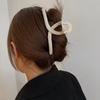Large Frosted Hair Claw for Elegant Women Hair Grips French Fashion Cross Clips Girls Korean Hair Accessories