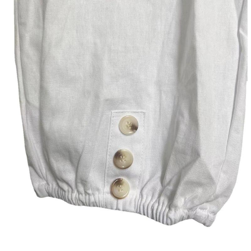 Women Elastic Waist Linen Blend Pants Drawstring Cropped Trousers With 10 Color Options
