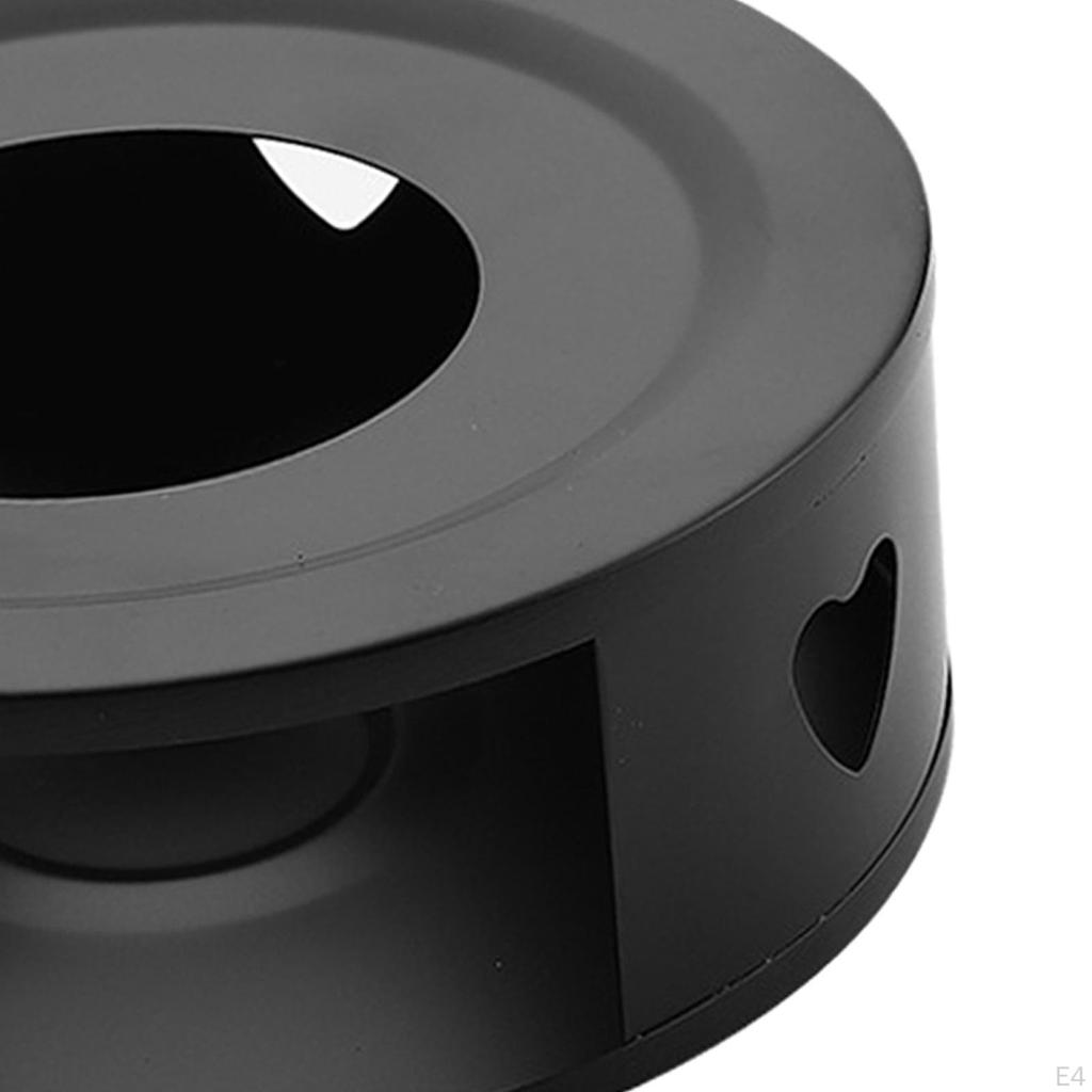 Coffee Tea Warmer Light Milk Hollow Frame Portable Teapot Heater Heating Base for