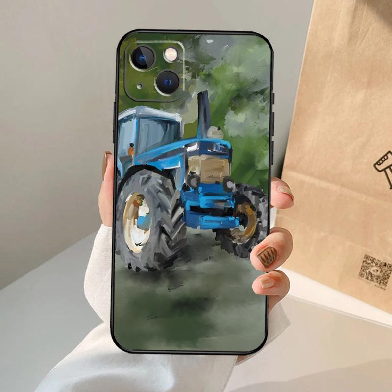 Чехол для телефона Трактор Сельскохозяйственная техника Для iPhone 17 Air 16 15 14 13 11 12 Pro Max 13 12 mini 15 16 Plus 16e Чехол