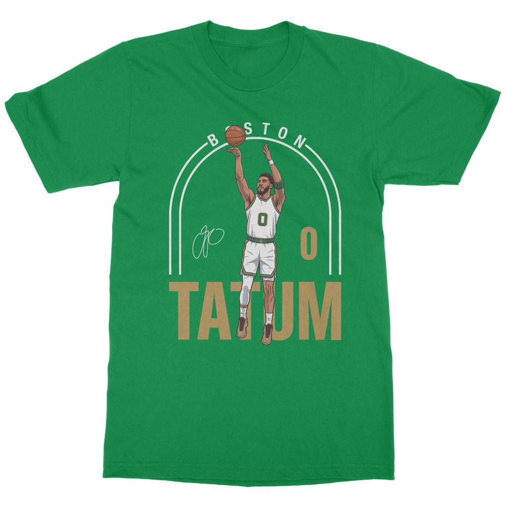 Boston Hoops Graphic Tatum-Inspired 0 Tribute Unisex T-Shirt