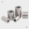304 Stainless Steel Thickened Full Thread Cylindrical Connecting Nut (M3-M16)