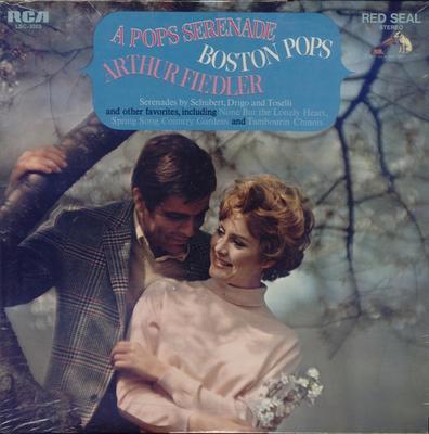 LP Запись BOSTON POPS ORCHESTRA, ARTHUR FIEDL - Попс-серенада LSC3023 RCA Red Seal 1969 США Поп Б/У