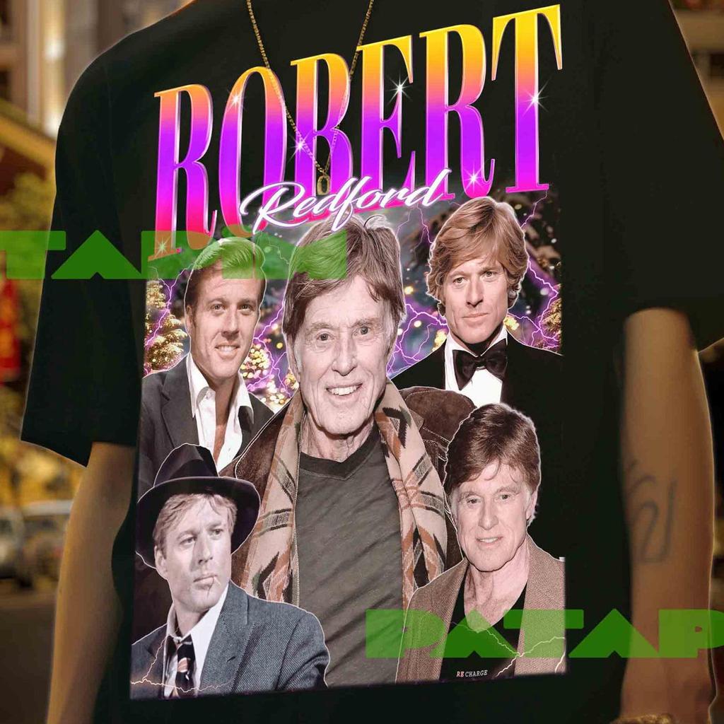 Robert Redford Retro Graphic Tee - Unisex Cotton Blend