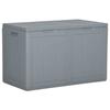 VidaXL Garden Storage Box Tool Chest Storage Trunk Outdoor Patio Backyard 180 151234