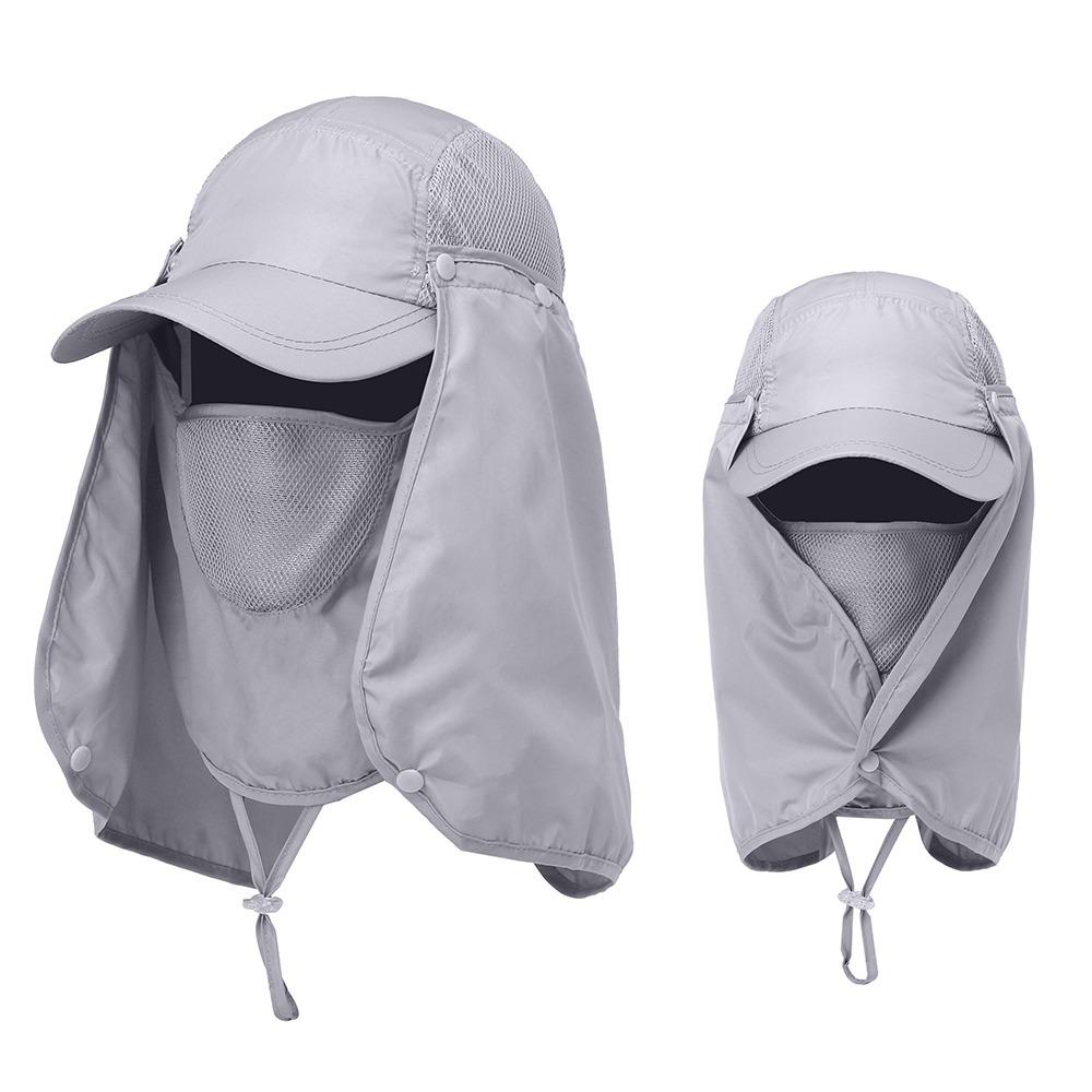 Detachable Fishing Sun Hat Foldable Fishing Bucket Hat Portable Fishing Hat For Men
