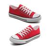 Womens and Mens Canvas Shoes Casual Cute Sneakers Low Cut Lace Up Fashion Comfortable for Walking