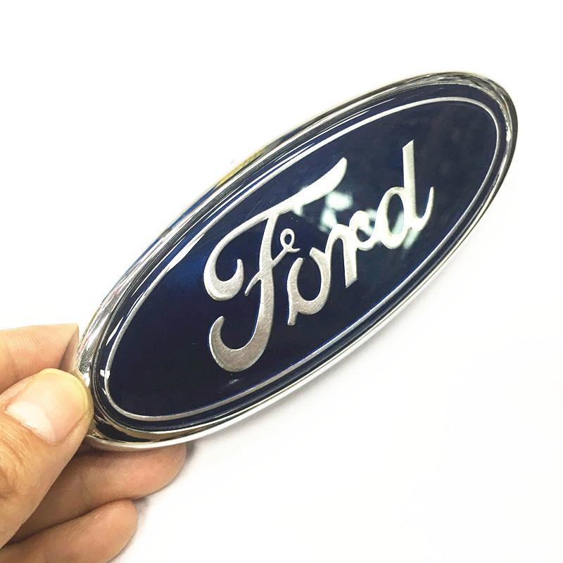 Ford Oval Grille Badge Car Emblem Sticker With Abs Material Front Rear Mark
