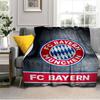 Munich FC Crest Printed Throws Blanket Soft Flannel Blankets for Couch Bed Gifts for Men Women Picnic blanket Christmas gifts