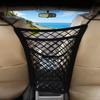 3-Layer Car Mesh Organizer, Seat Back Net Bag, Barrier of Backseat Pet, Cargo Tissue Purse Holder, Driver Storage Netting Pouch