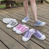 Women Summer Large Size Beach Sandals Female Slip-on Lightweight Breathable Outdoor Slipper Shoes