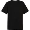 Puma Футболка с коротким рукавом Rad/Cal Dk Acm Ess Logo Print Crew Neck, мужские футболки, цвет черный 777669-04