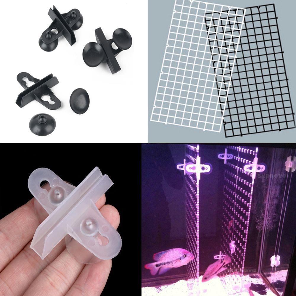 Bottom Pane Fish Grid Divider Sheet Holder Fish Tank Separate Tool Aquarium Filter Isolate Board