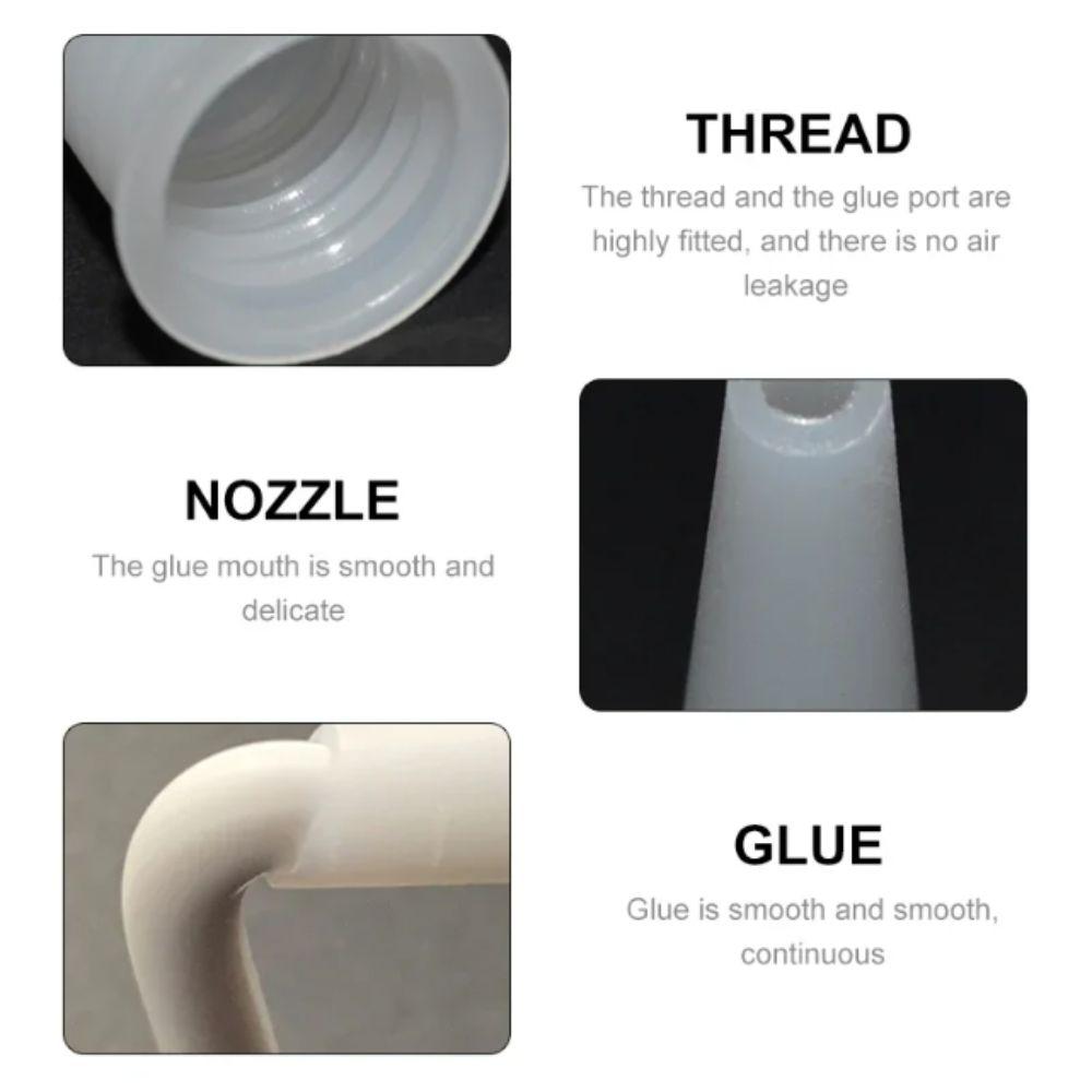 Sealant Applicator Glass Nozzles Universal Fit Plastic Glass Glue Nozzles  Home Construction