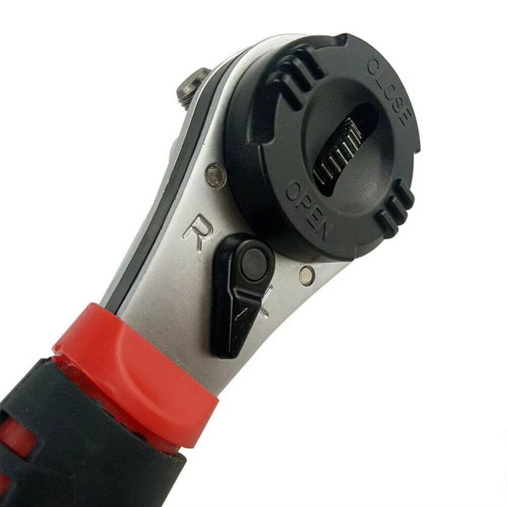 Non-Slip Handle Torque Spanner 1/4-7/8 Inch Universal Wrench  Plumbing Pipe