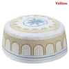 Islam Embroidery Cotton Prayer Hat Musliman Turban Muslim Hat India Caps
