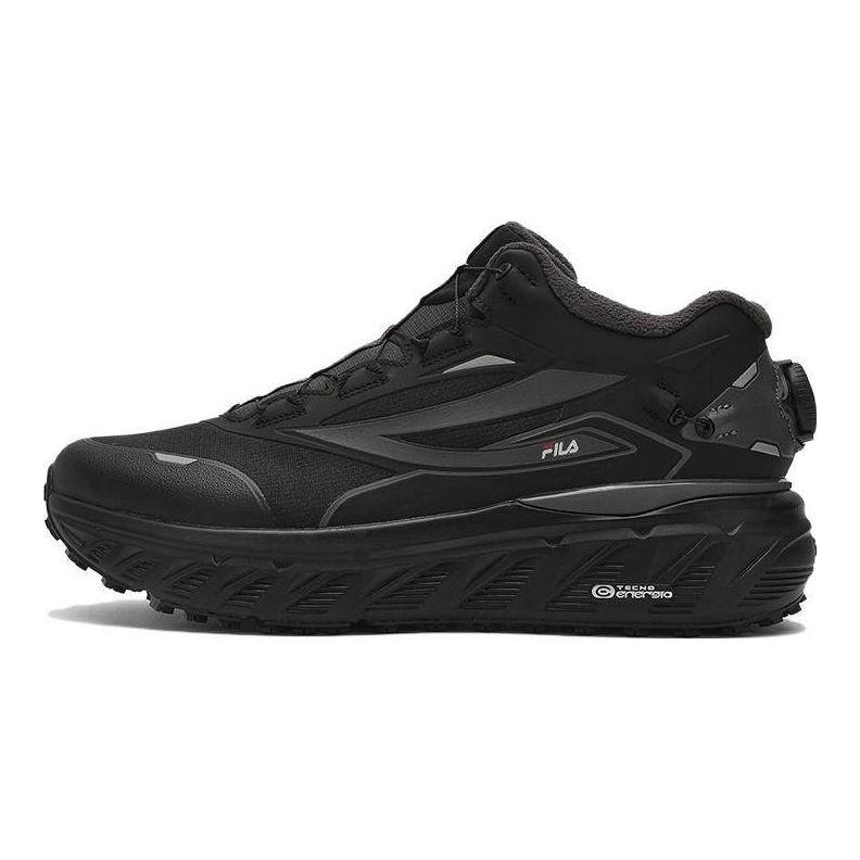 Fila BOA EXPLORER Текстиль, TPU Амортизация из флиса, Устойчивые к истиранию Низкие уличные ботинки Мужские Черные A12M341206FBB