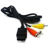 AV Cable - Compatible Super Nintendo - N64 - GameCube - 1.8M - Composite Video - Audio