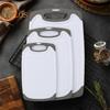 3 Pcs Chopping Board Non-slip Reversible BPA Free Easy To Clean Multipurpose Cutting Boards Home Supplies