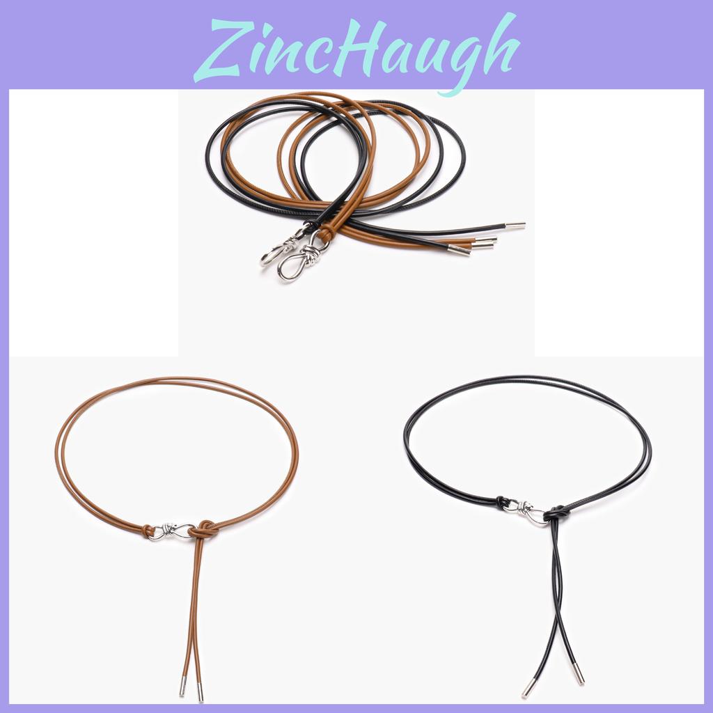 Elegant French Retro Waist Chain For Women In Pu Material With Metal Buckle For Dress Up And Daily Use