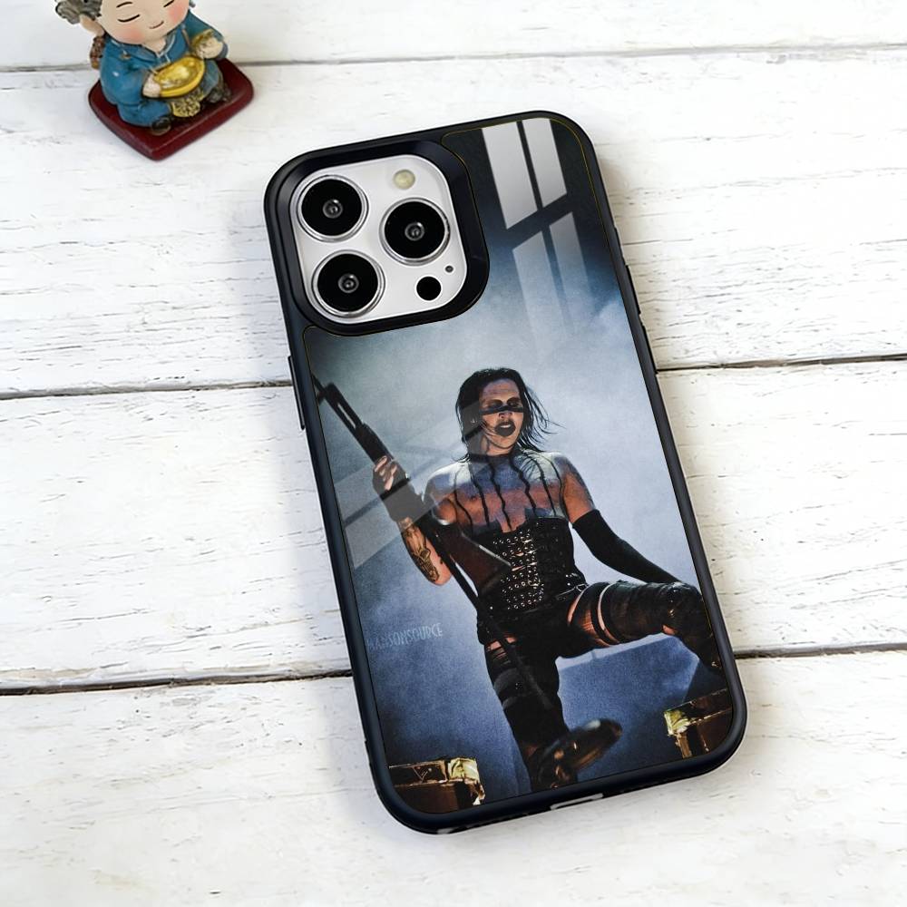 Чехол для телефона M-Manson M-Marilyn Для iPhone17,16,15,14,13,12,11 Plus,Pro Магнитный Для Magsafe Беспроводной Зарядки