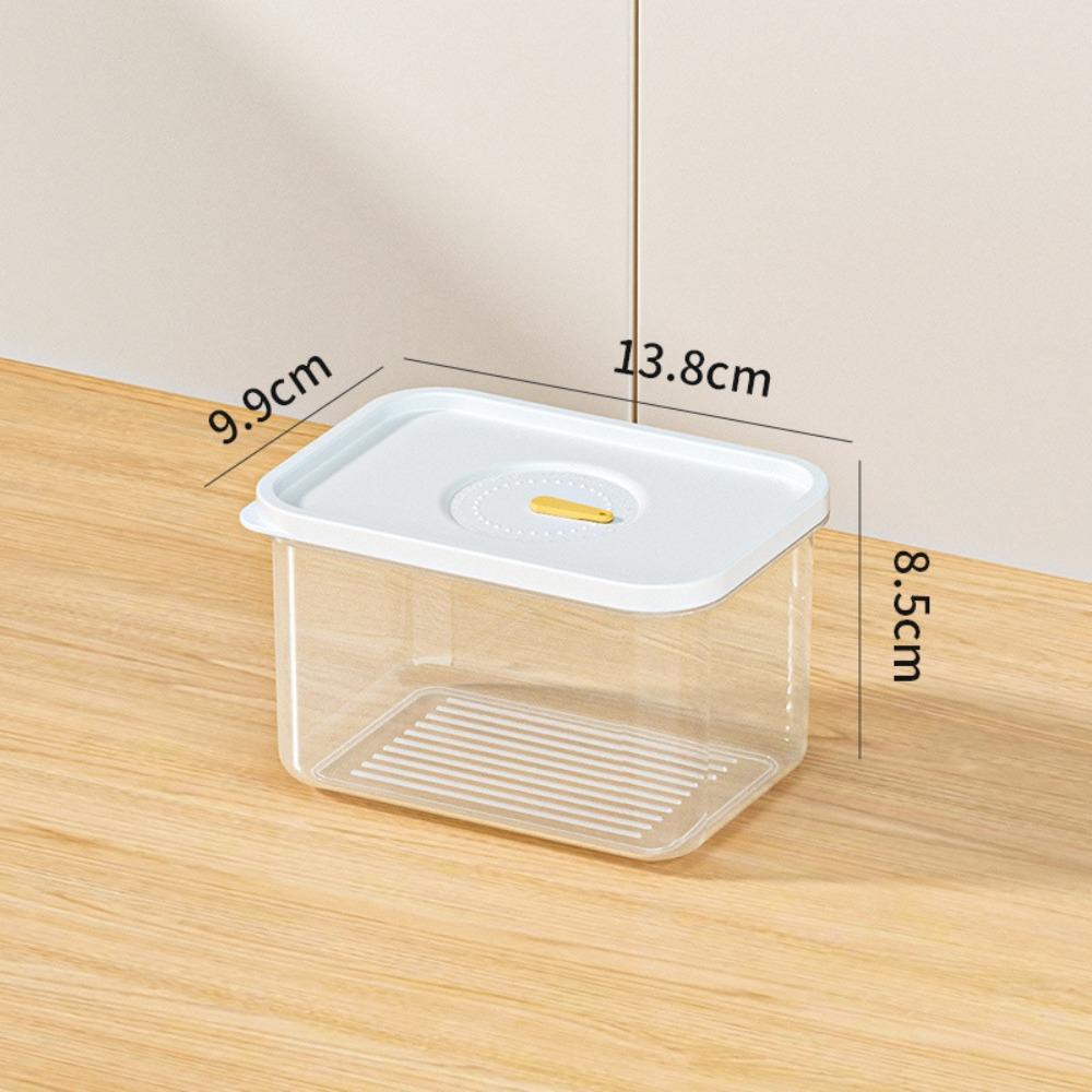 Прозрачный ящик для хранения продуктов Фрукты Мясо Консервация Упаковочная коробка для мяса Кухонные принадлежности