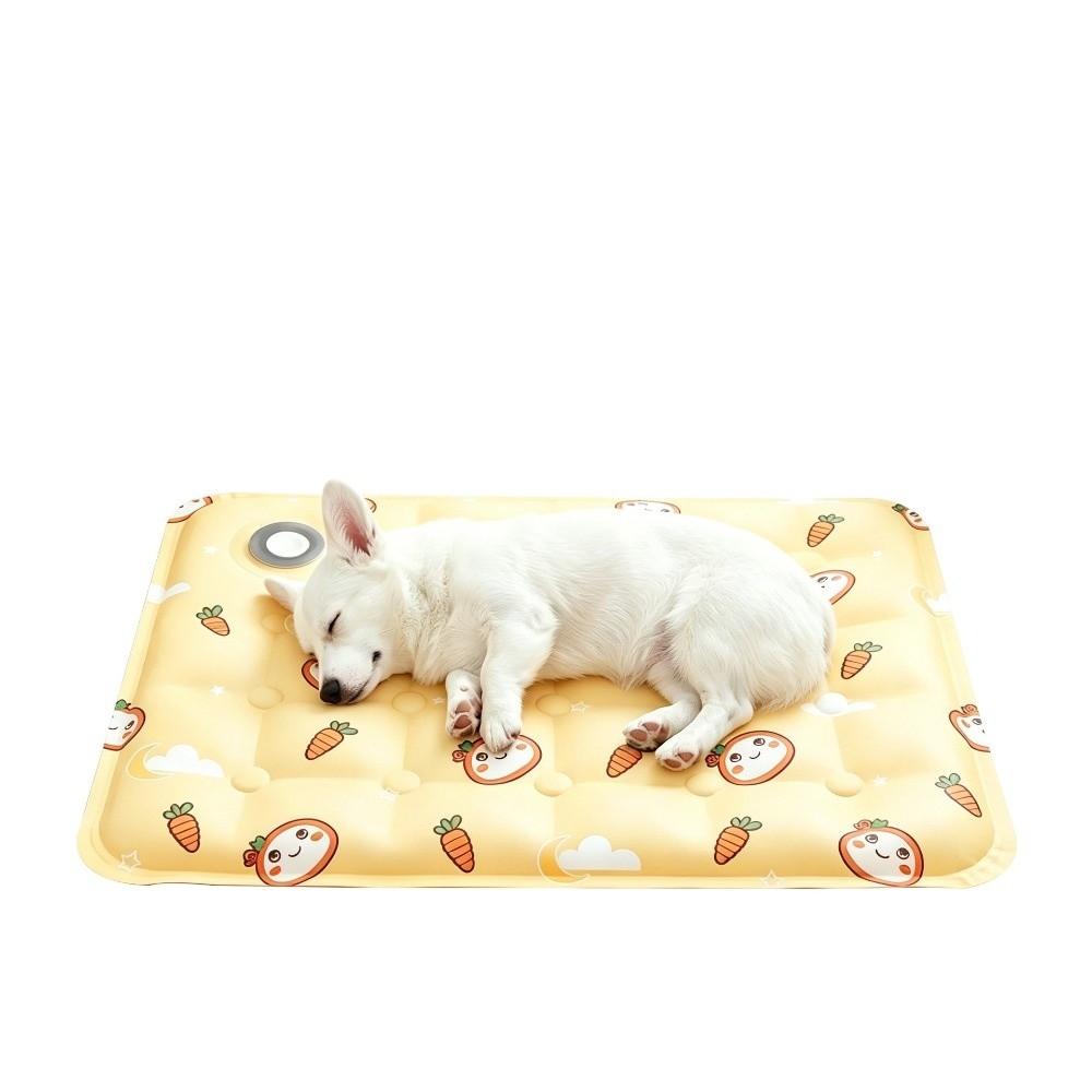 Non-Slip Pet Cooling Mat Anti Bite Pet Ice Cushion Portable Cat Sleeping Pad  Summer
