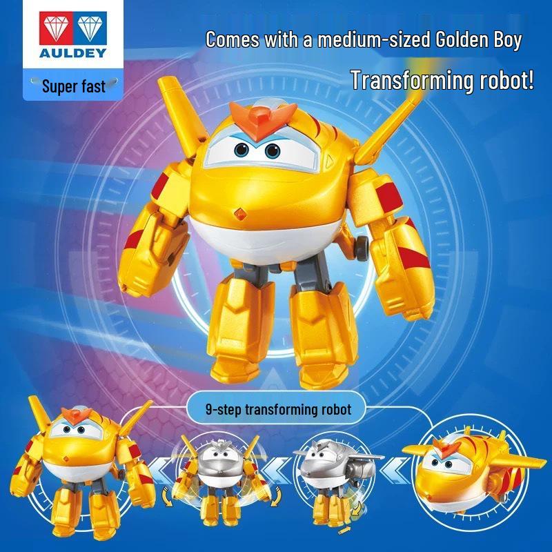 Суперкрылья Джетт Трансформирующийся Робот Грузовик и Космический Корабль Набор Игрушек