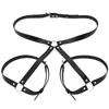 Punk Pu Leather Body Chains Belt Jewelry Harness Women Sexy Chest Harness Belt Bondage Body Jewelry Suspender for Women Gothic