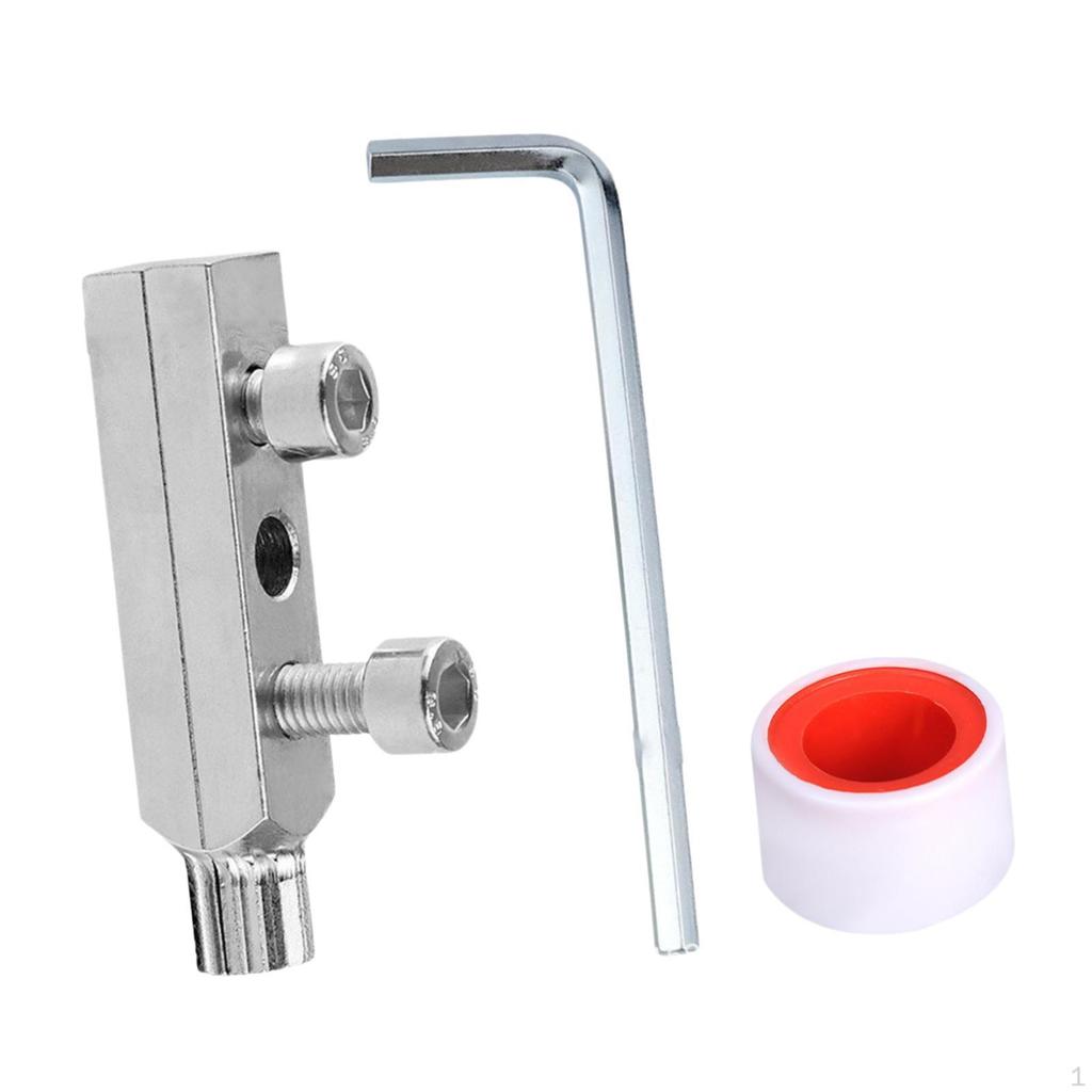 Набор для извлечения сорванных/поврежденных винтов Easy Out Bolt Remover с водонепроницаемым краном для труб 1/2", 3/4"