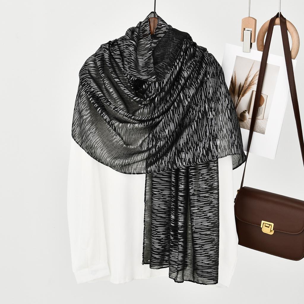 Новый серебристый серебристый яркий шелковый шарф ручной работы, высококачественный женский полиэстеровый солнцезащитный мягкий платок для головы