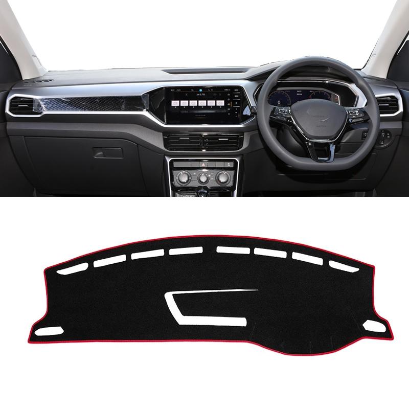 For Volkswagen VW T-Cross TCross      Car Dashboard Cover trument Panel Carpets Avoid Light Protector Pad