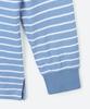 MOONSUN 01 M.C Unisex, Stripe Pk Shirt / Sky