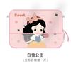 Cute Cartoon Car Sunshade for Kids Rear Window Sunscreen And Heat Blocking with Mesh Pocket Baby Safety Car Accessory