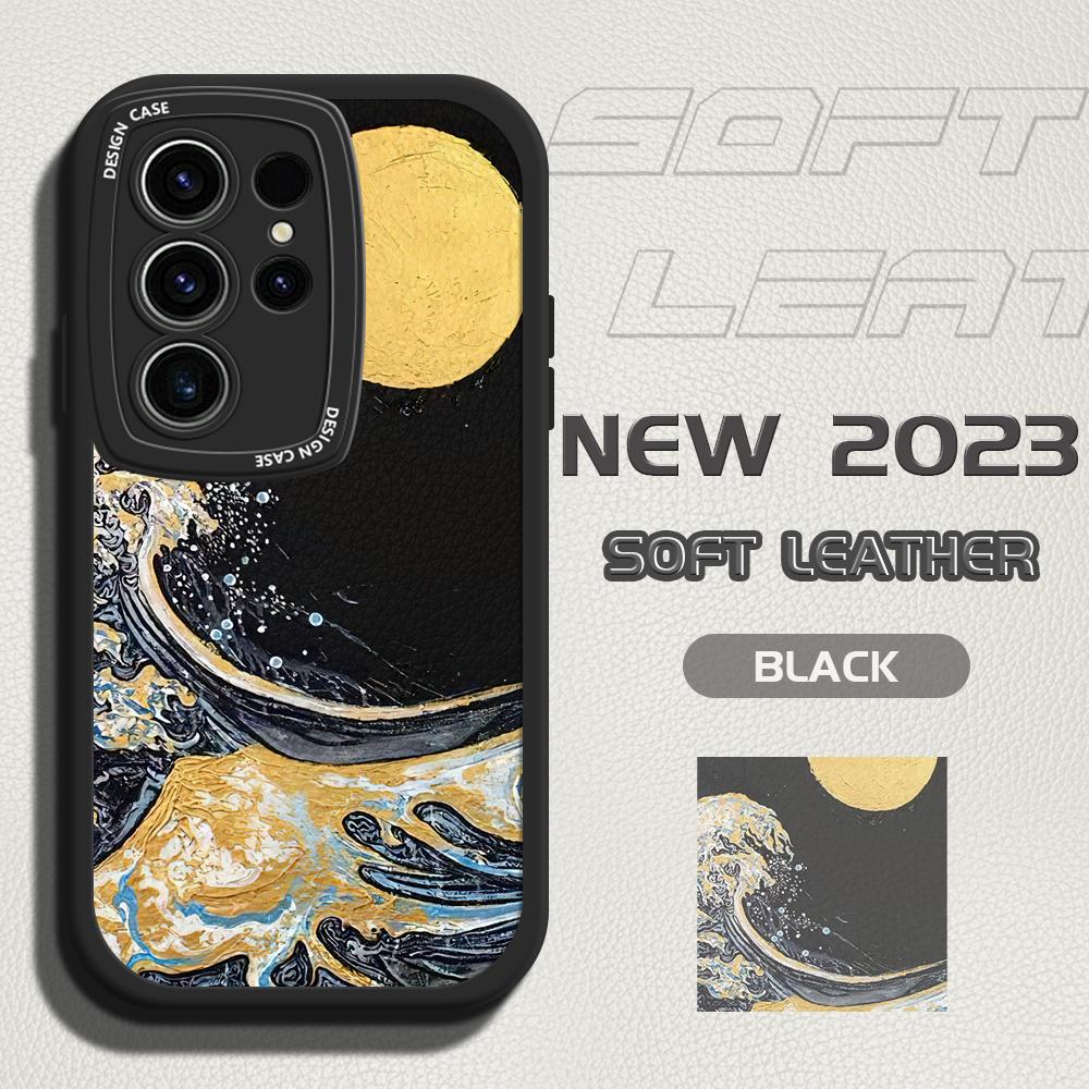 Модный чехол из искусственной кожи для Vivo V23E Y15 Y91 Y51 OPPO A9 Reno8 6 Realme 10 Pro C21 C12 C15 C35 Huawei Nova 7i P30 Lite Infinix Hot 10S, чехол для телефона