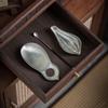 Ancient Tin Tea Scoop Set