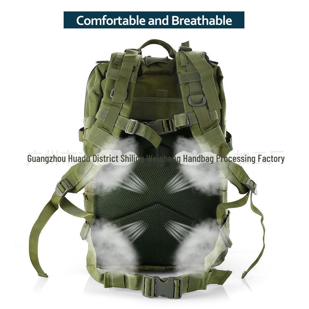 Тактический многофункциональный камуфляжный рюкзак с двумя плечами для велоспорта, путешествий и спорта