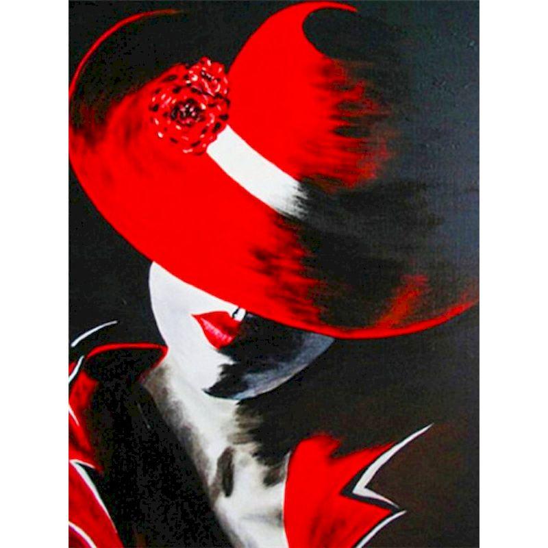 5d Полная Алмазная Картина Сексуальная Леди Мозаика Алмазная Вышивка Черный И Красный Аварийная Картина Настенные Картины