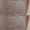 Exquisite Bracelets For Women Star Moon Zircon Pearl Bracelet Simple
