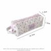 Large Capacity Pen Bag Quilted Zipper Pen Pouch New Pencil Case